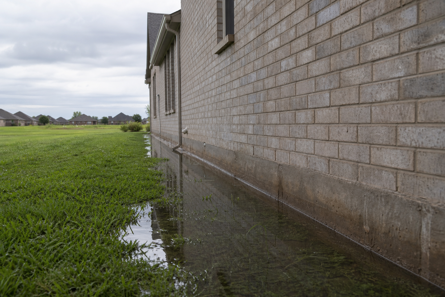 Drainage Solutions for Flat North Texas Lots