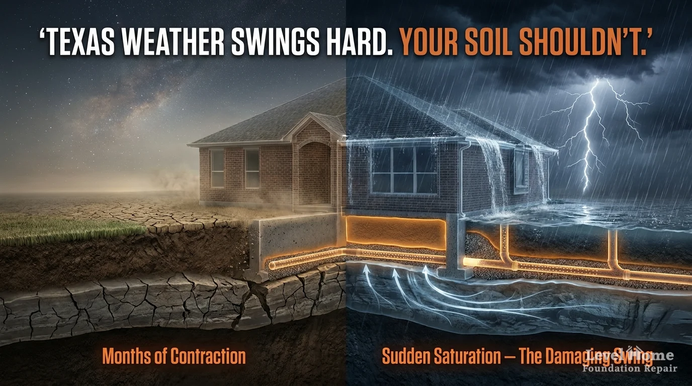 French Drains, Tight-Lines, Grading, and Sump Pumps: The Complete DFW Foundation Drainage Guide